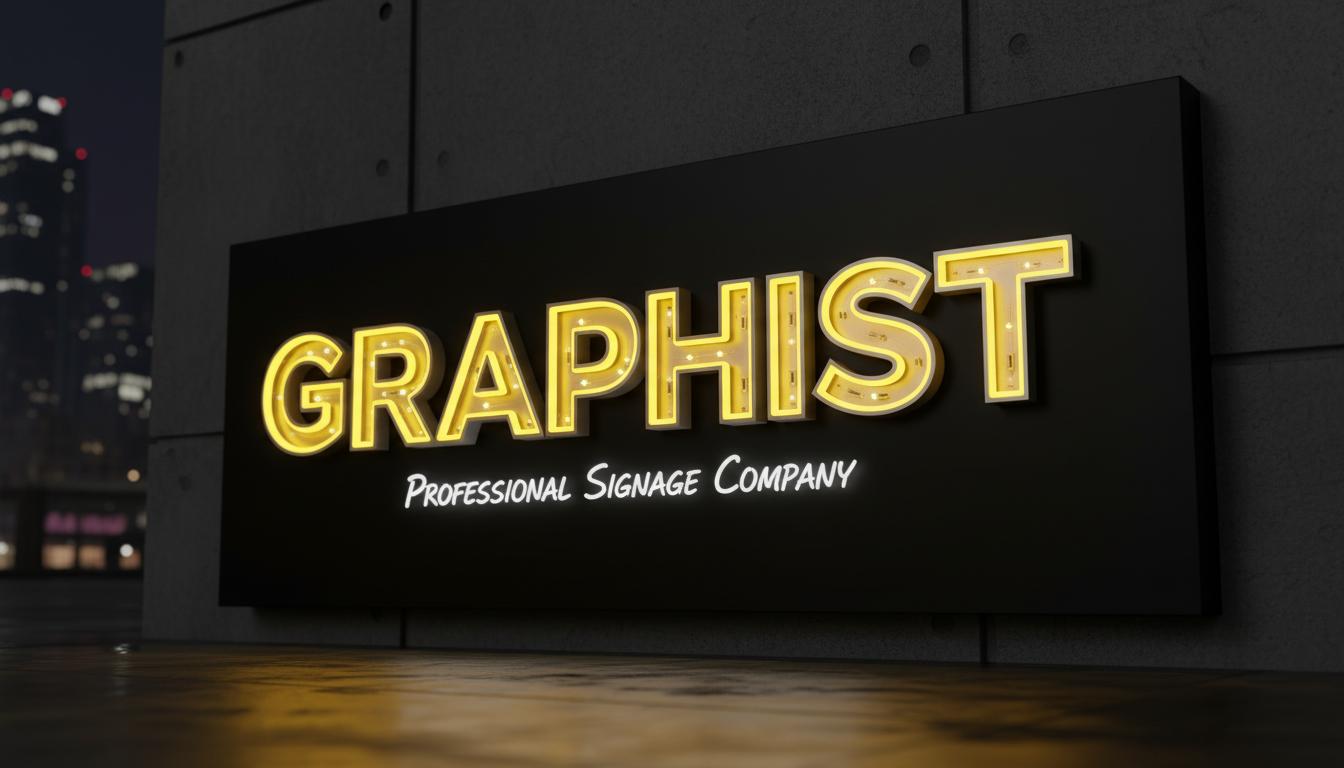 Illuminated fascia sign